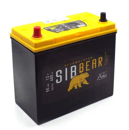 Фото №0 Аккумулятор SIBBEAR ASIA 65B24R 55 Ач п.п.