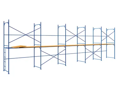 фото Леса рамные строительные ЛРС-40 4х15м (1 ярус)