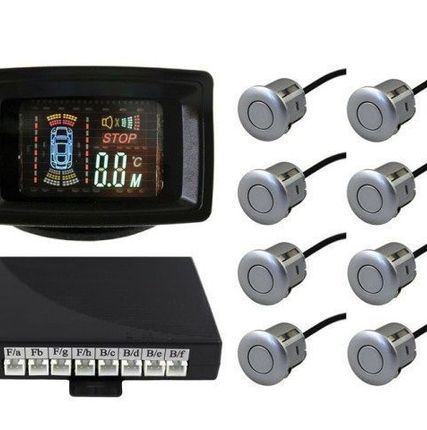 Фото №0 Парковочный радар SVS 4 датчика LCD-088-4