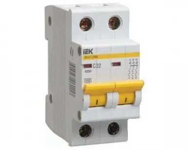 фото Авт.выкл. ВА 47-100 2Р 35А 10 кА х-ка С ИЭК