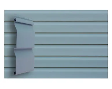 фото Сайдинг Корабельная доска Grand Line Color Plus голубой (3,0м)