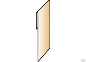 фото Планка завершающая Полиэстер 25 мкм