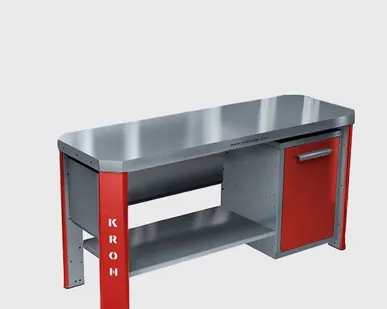 фото Верстак слесарный однотумбовый ГЕФЕСТ-ВС-001