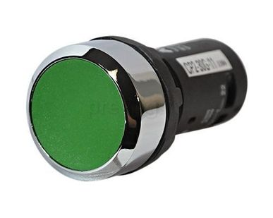фото Кнопка без фиксации ABB CP1-30G-11 зелёная