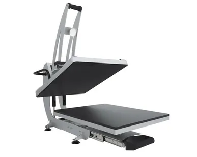 фото Термопресс плоский Volk AUTO OPEN 40 x 50 см, вертикальный, с керамической выдвижной плитой