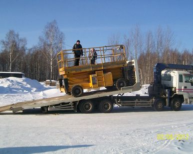 фото Аренда трала на базе Isuzu GIGA