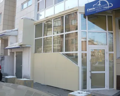 фото Входные группы из композитного материала (АКП)
