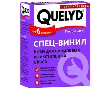 фото Клей обойный "QUELYD" Спец-Винил 300гр 30шт/уп
