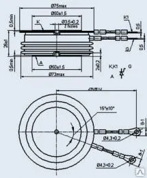 фото Силовой тиристор ТБ253-800