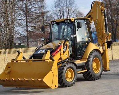 фото Услуги, аренда экскаватора-погрузчика CAT 428f