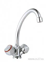 фото BY 121 47 06-A Смеситель FERAT для мойки двухвентильный