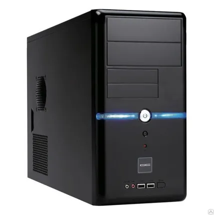 Фото №0 Корпус mATX Gigabyte GZ-M2 без БП, Black