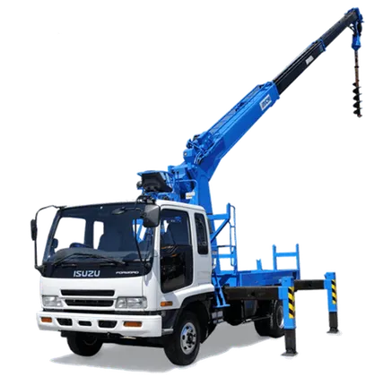 Фото №0 Ямобур Aichi на базе Isuzu