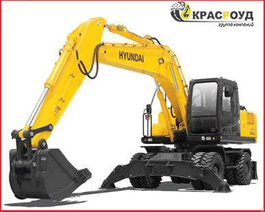 фото Аренда экскаватора колесного Хендай  R180W-9S