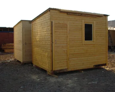 фото Бытовка 3,0х2,0 эконом класса (без внутр. отделки)