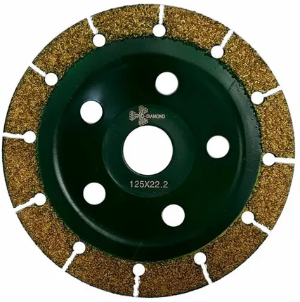 Фото №0 Чашка шлифовальная Trio-Diamond 125мм (390125)