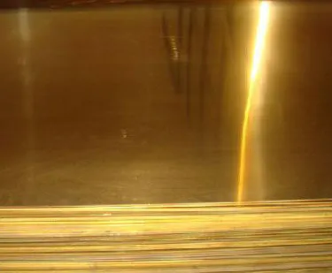 фото Лист латунный 0.08 Л90, Л85, Л80, Л68, Л63, ЛС59-1 по ГОСТ 2208-2007