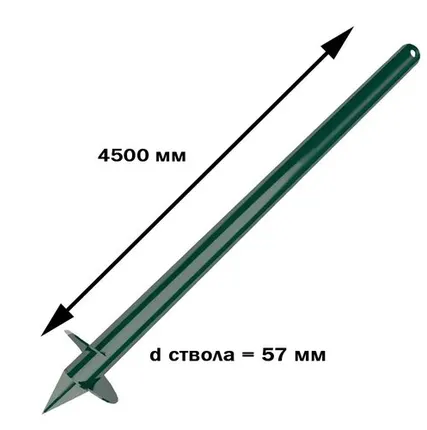 Фото №0 Свая лопастная d=57х4500 мм