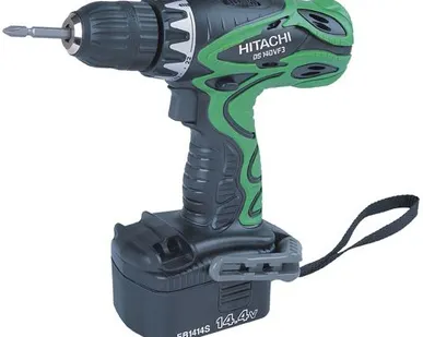 фото Шуруповёрт Hitachi  DS14DVF3 + кейс + фонарь