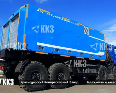 фото Обеспечение безопасного бурения на морских платформах посредством использования азотных компрессорных станций