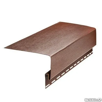 Фото №0 Околооконная планка Альта-ПрофильКОРИЧНЕВАЯ 3,05*0,14м
