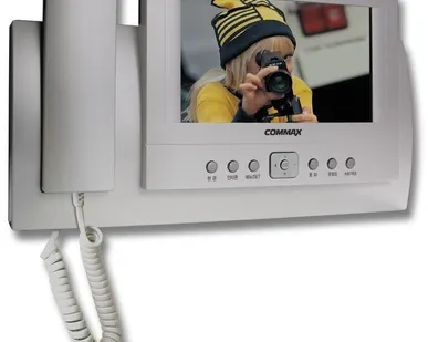 фото Видеодомофон (трубка) цветной с вызывной панелью, система PAL, 4"LCD. D 440