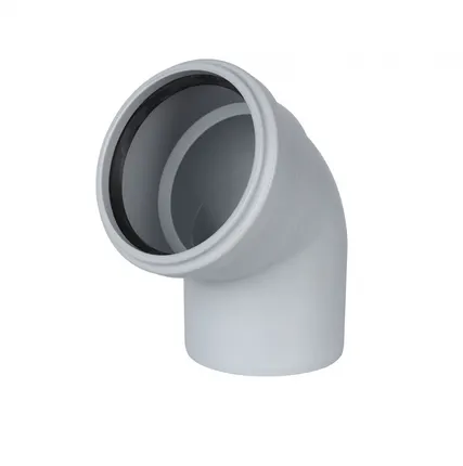 Фото №0 Отвод 110 (67°) для внутренней бесшумной канализации STOUT
