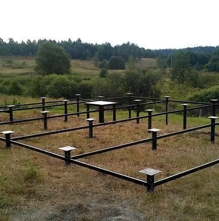 Фото №0 Замена фундамента на винтовые сваи