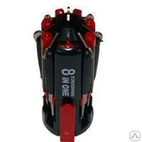 Фото №0 Отвертка 8 в 1 с фонарем