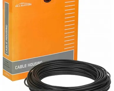 фото Оболочка LY-22030 Alligator троса тормоза, 3-х слойная, бухта 30м, чёрная