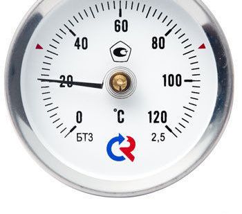 фото Термометр биметал. БТ-30.010 (0.. 120°С, 2,5)