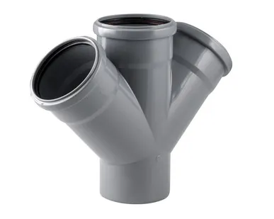 фото Крестовина одноплоскостная ВК ПП 110/110/110х45, серый,РТП