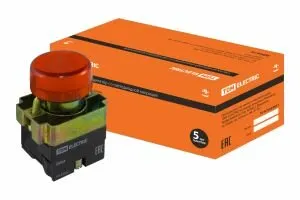 фото Лампа BV64 матрица d22 мм красныйTDM