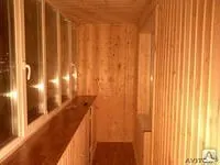 Фото №0 Обшивка стен вагонкой сосна