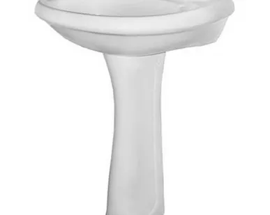 фото Умывальник SANTERI Воротынский без отверстия + пъедестал