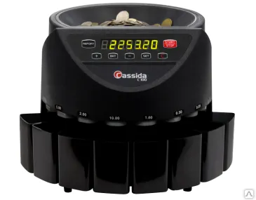 Фото №0 Счетчик и сортировщик монет Cassida C100