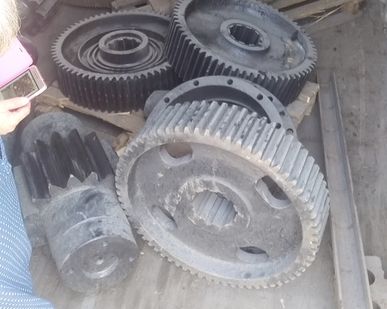 фото Колесо зубчатое редуктора механизма поворота z170, m6  экскаватора ЭШ 6/45