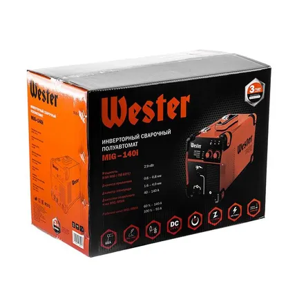 Фото №8 Полуавтомат сварочный Wester MIG-140i