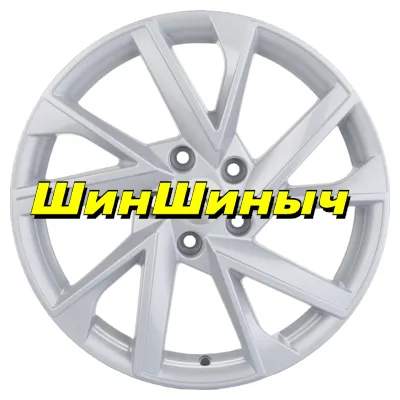 Фото №0 7x17/5x112 ET49 D66,6 KHW1714 (Audi A4) F-Silver