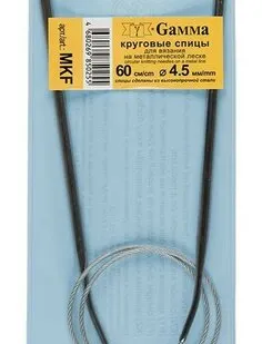 фото круговые MKF металл d 4.5 мм 60 см на металл.леске GAMMA
