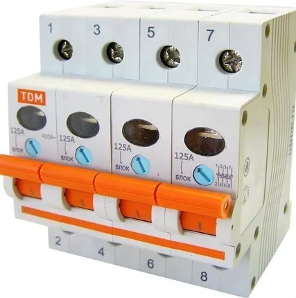 Фото №0 Выключатель нагрузки (мини-рубильник) ВН-32 1P 50A