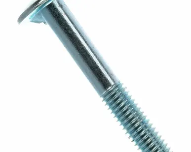 фото Болт с увеличенной полукруглой головкой и усом ГОСТ 7801-81 оцинкованный