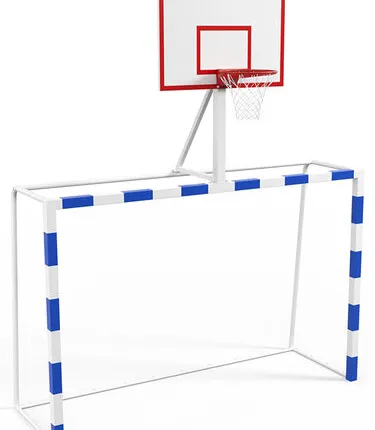 Фото №0 Ворота с баскетбольным щитом из фанеры