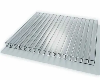 фото Поликарбонат 4 мм прозрачный 2,1*6 м Рациональ