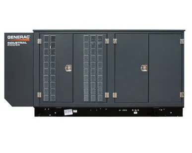 фото Газовый генератор Generac SG104 в кожухе