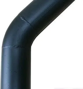 фото Дымоход отвод d 110мм угол 45- L=25см