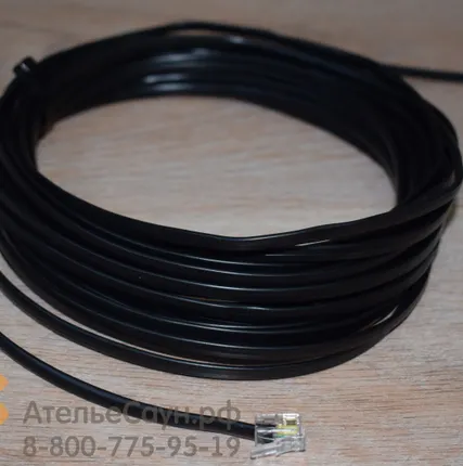 Фото №2 Кабель для пульта Harvia к печи Globe/Cilindro EE 11/ Griffin/Xenio 10м, артикул WX315