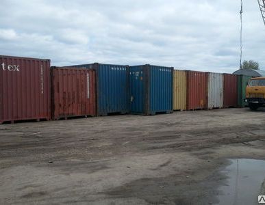 фото КОНТЕЙНЕРЫ МОРСКИЕ Б/У 20 - 40 Фут. ( 6 -12 м)