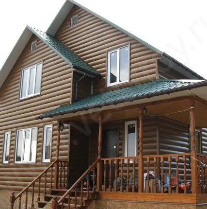 Фото №0 Сайдинг металлический Корабельная доска