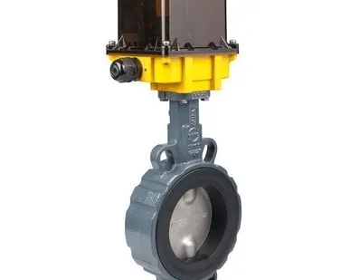 фото Затвор дисковый VFY-WA(SYLAX) Ду150 Ру16 электропривод Danfoss